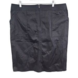 3/$25 Premiere Collection Size 20 Black Pencil Skirt